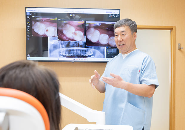 対話を何よりも大切に。あなただけの治療計画を一緒に。