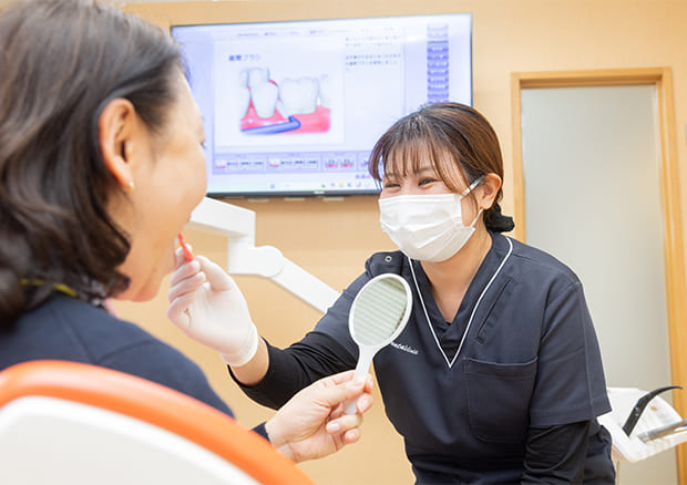 一緒にご自身の歯を守っていきましょう！